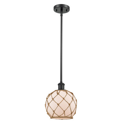 Luminaire suspendu sphère 1 lumière Tobey
