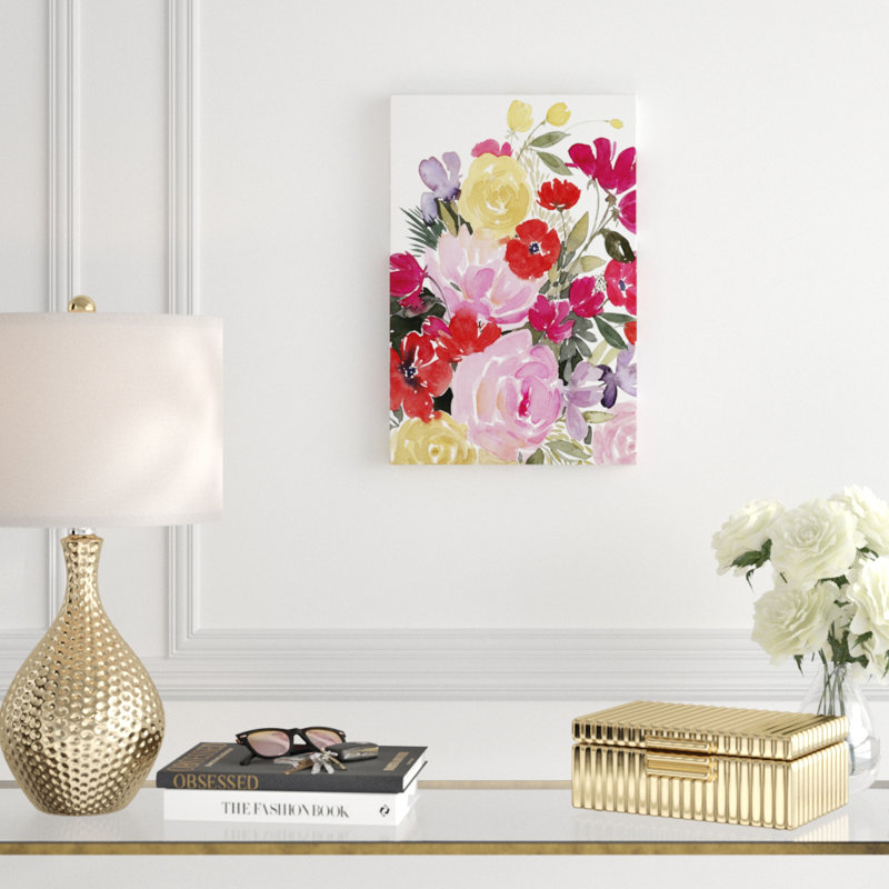 Rainy Day Bouquet I by Grace Popp - Painting Print, 46cm H x 30cm W, Wrapped Canvas