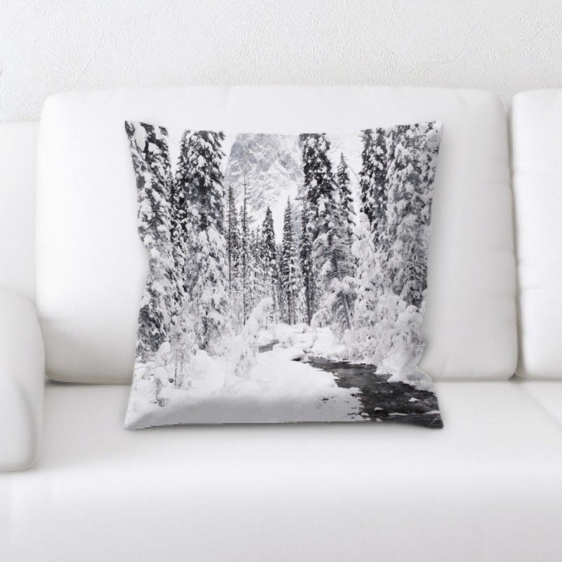 Microsuede Reversible Throw Pillow