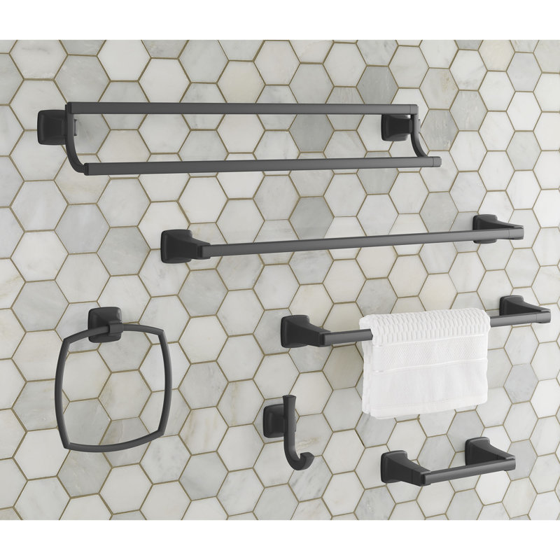 Barre à serviettes double American Standard Townsend, Nickel poli