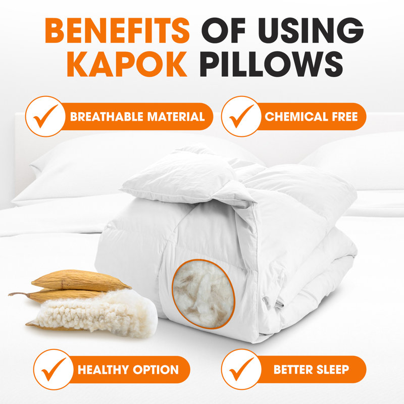 Twin White Down Alternative Cotton Comforter