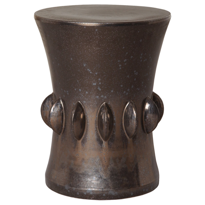 Tabouret de jardin Jewel, Métal industriel