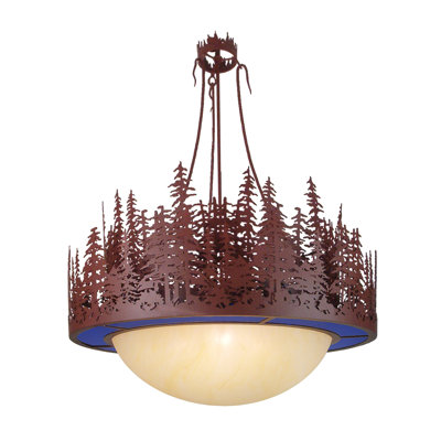 Luminaire suspendu unique et spectaculaire à 4 lumières Cemal