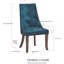 Chaises de salle à manger rembourrées en tissu Mican-86896748-86896749