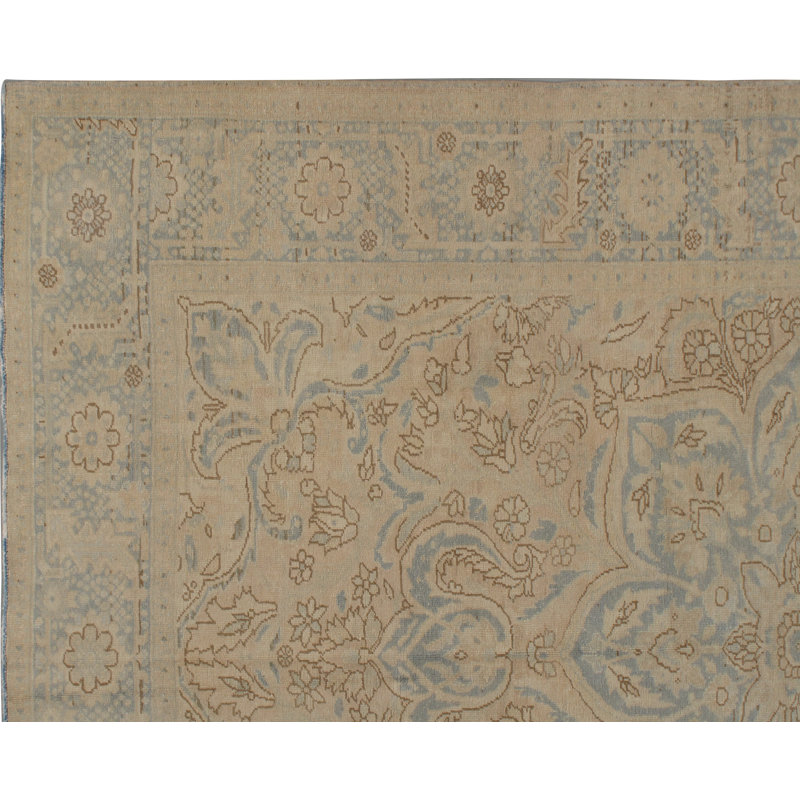 Vintage One-of-a-Kind Rectangle 8'1" X 11'5" Hand Knotted Area Rug