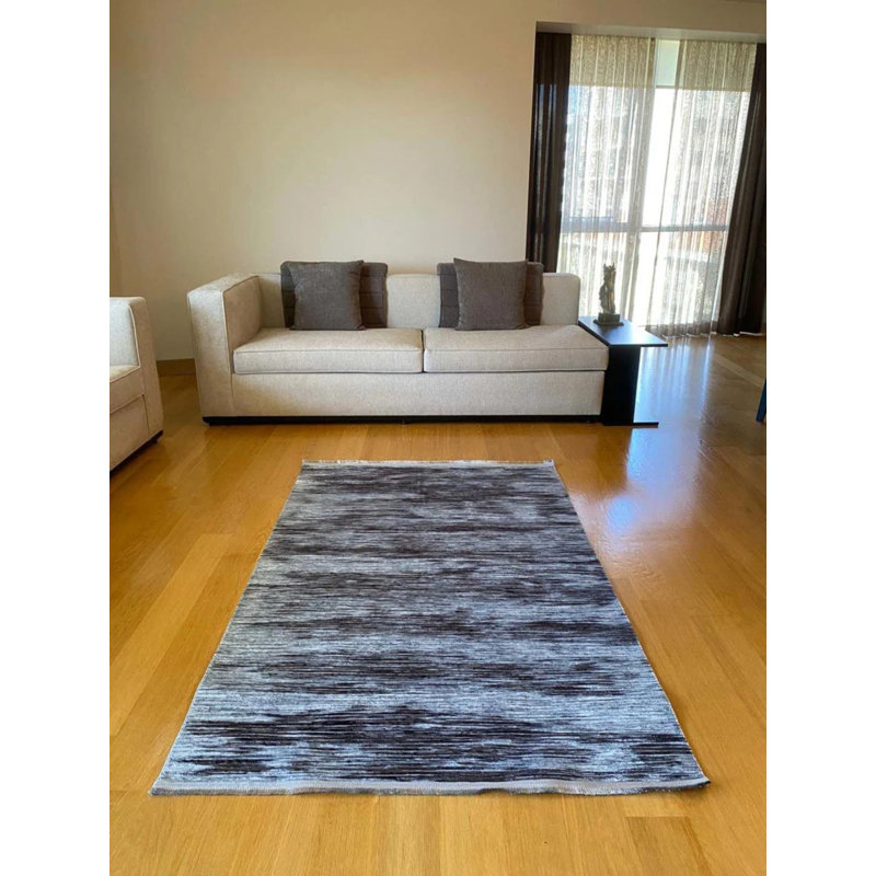 Tapis en coton Tilina avec envers antidérapant, Rectangle 3 pi 11 po x 8 pi 2 po