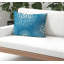 Coussin décoratif intérieur / extérieur en polyester filé floral Bavière-96813351