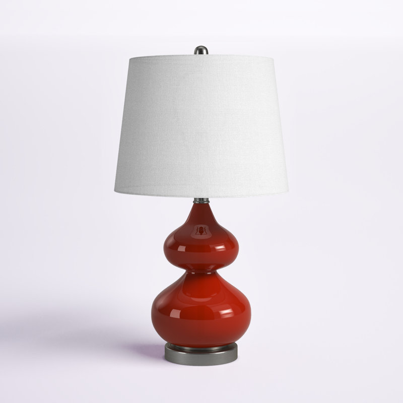 Ashdown 24" Table Lamp, Orange