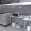 Table de travail en acier inoxydable-50193326