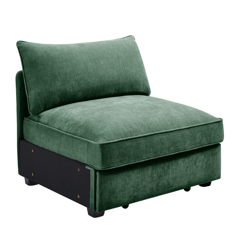Velours à accoudoir simple avec accoudoir en forme de croissant, espaces de rangement cachés, peau - chenille, largeur de 34,87 po, velours de 33,04 po de profondeur, enveloppé, rangement de tiroir coulissant et profondeur lisse, largeur