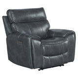 Uribe Dual-Power Recliner with Dual-Power Recline & Headrest