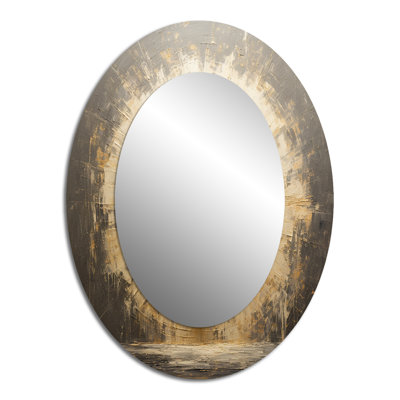 Zen Meditation Position - Meditation Decorative Mirror, Traditional Large Wall Mirror, Printed Metal Art