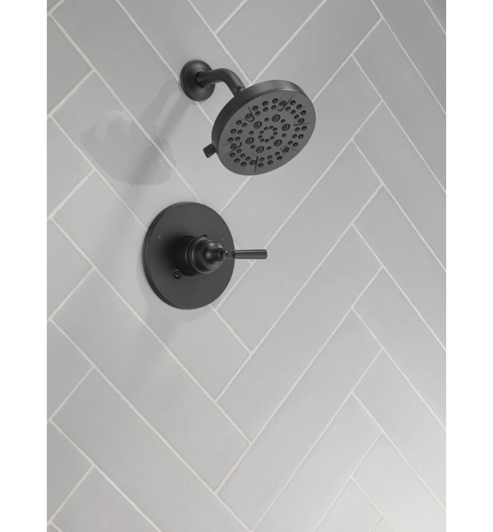 SAYLOR™ Single-Function Shower Faucet Set, Valve Trim Kit, Shower Head and Handle Set Delta 