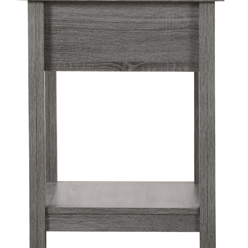 Table de chevet chic, Gris
