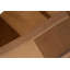 Wool Geometric Area Rug in Brown/Ivory