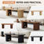 47.24" Oval Coffee Table With Storage-1331545213