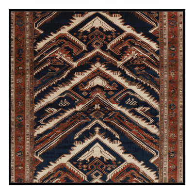 Tapis brun lavable à la machine
