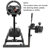 Racing Simulator Stand Multifunctional Shift Lever Platform, No Steering Wheel Pedal Shifter Seat