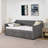 Twin Size Upholstery Daybed With Twin Size Pop-Up Trundle And USB Charging Design-245003717