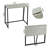 Folding Desk, Small Foldable Desk 31.5" for Small Spaces, Space Saving Computer Table Writing Workstation for Home Office, Easy Assembly