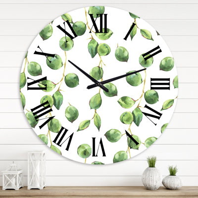 Feuilles tropicales vertes - Patern