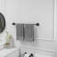 16,5 po -28,7 po Porte-serviettes mural escamotable réglable pour porte-serviettes de salle de bain-107309580