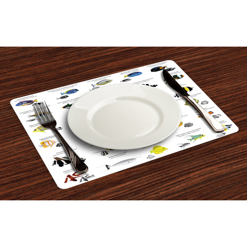 Polyester Nautical Rectangle Placemat