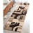 Shaliya Abstract Area Rug in Brown/Beige-1194018304