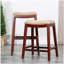 Tabouret de bar 30 po couleur cerise, siège os-1070053878-1070053879