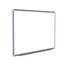Ghent Magnetic Porcelain Whiteboard with DecoAurora Aluminum Frame-11139030-11139033