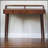 Elevated Chestnut Console Table