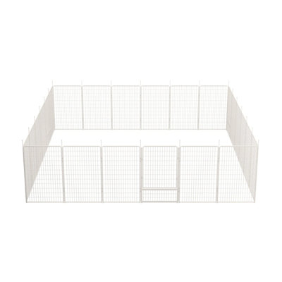 Panneaux de enclos pour chien multi-tailles en métal avec 2 portes