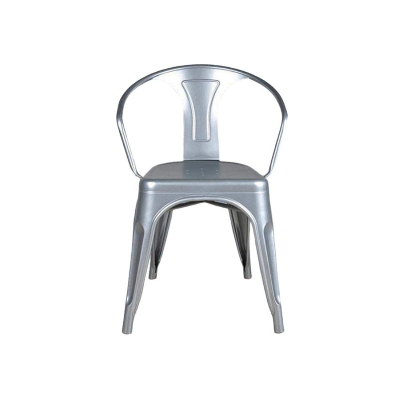 Chaise industrielle chic, Métal industriel