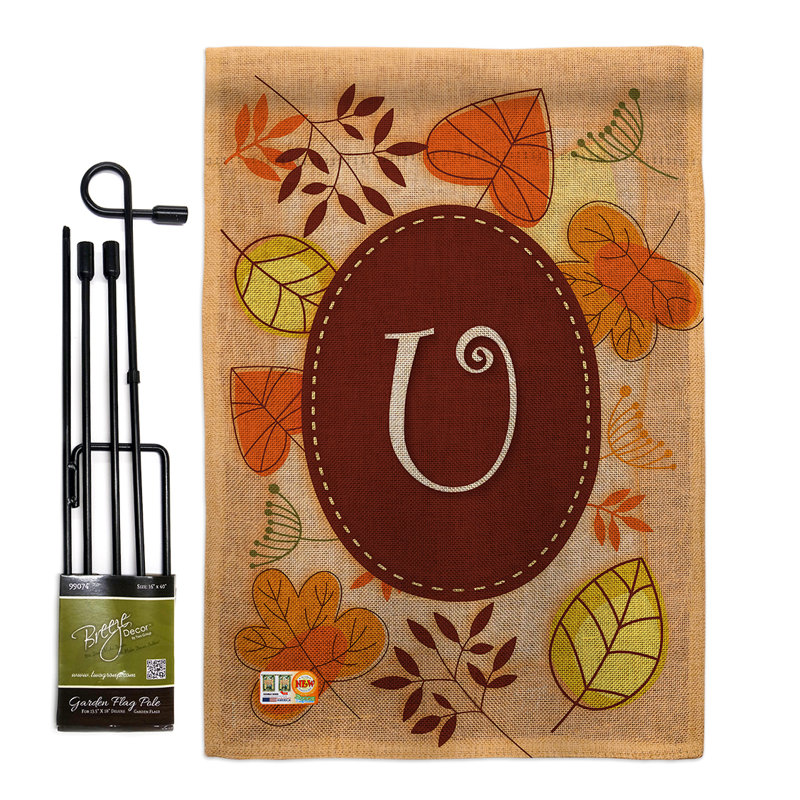 Drapeau de jardin 19 x 13 po Jemmison, U