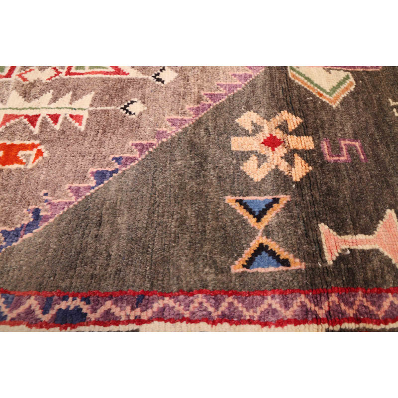 Tapis gris Melis Vintage 5 pi 0 po x 7 pi 1 po