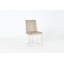 Velvet Upholstered Cantilever Chair in Mink-67099397
