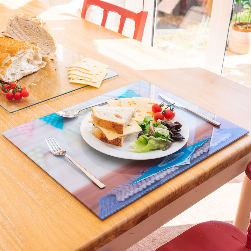 Glass Rectangle Placemat