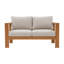 Ensemble de conversation en bois d'eucalyptus Morre-248887628