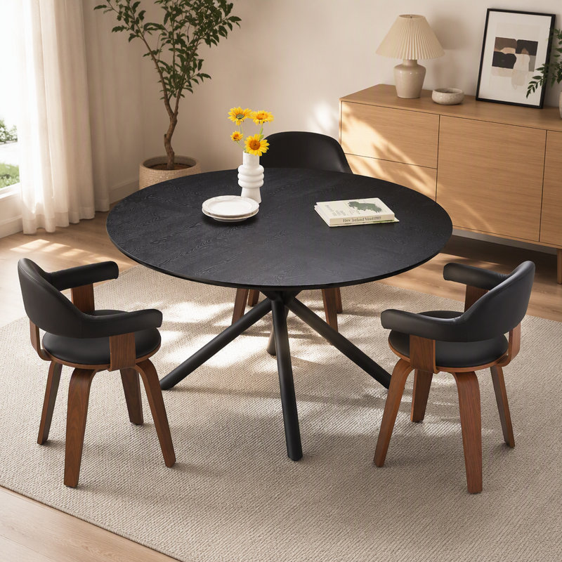 Table de salle à manger, Noir