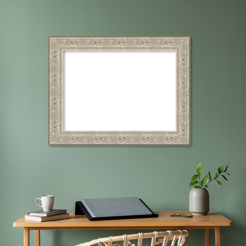 Tableau magnétique effaçable à sec Luxe Argent, H 27 po x l 35 po