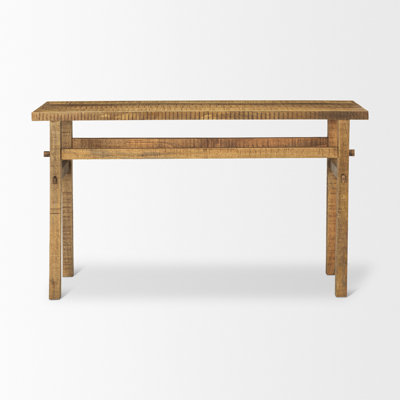 Console en bois massif 54 "Bennit