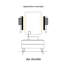 Stick Double Wall Lamp