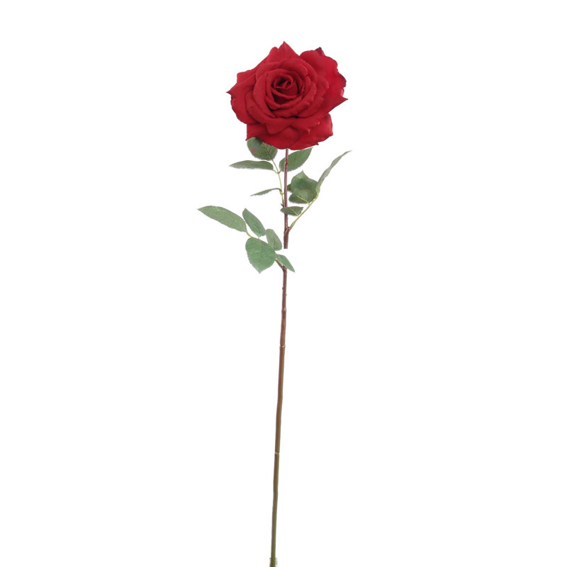 Ensemble de roses artificielles, Rouge, 3