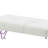 Vivaan Tufted PU Leather Bench with Metal Base