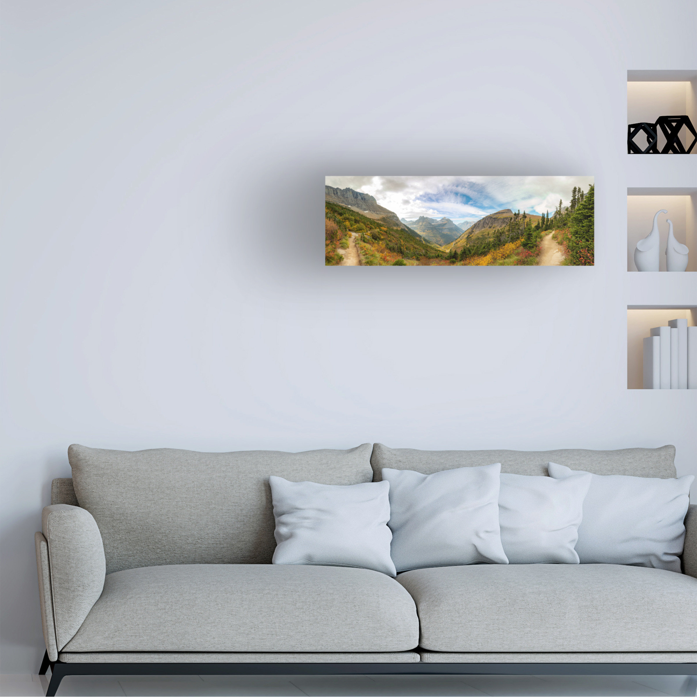 Union Rustic Wrapped Canvas Wall Art - Jeff Poe Photography 'Cloud ...