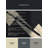 Soft Plush Backman Katana Sword Modern Geometric Area Rug in Black – Black Binding-8909558