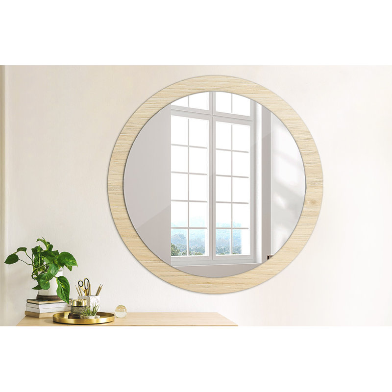 Huldar Glass Flat Wall Mirror