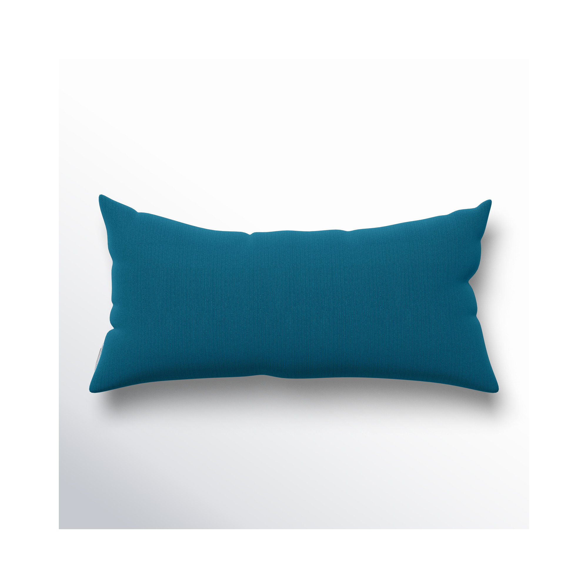 Gemmell Sunbrella® Indoor/Outdoor Lumbar Throw Pillow, Seascape Turquoise