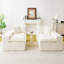 Canapé de luxe luxueux en velours tortue blanc - disposable en une rangée, côte à côte ou face à face, mobilier de salon élégant pour une décoration intérieure confortable-1737933389
