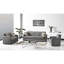 Fauteuil rembourré convertible avec rangement